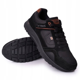 NEWS Calzado deportivo de hombre Sneakers Black Fabian negro 4