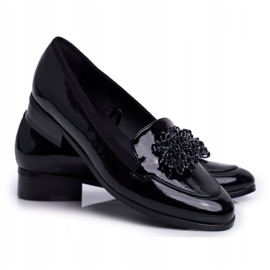 Mocasines Lacados Vinceza 21-10527 Negro 3