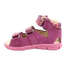 Mazurek Sandalias de cuero altas de chicas 291 rosa rosado 1