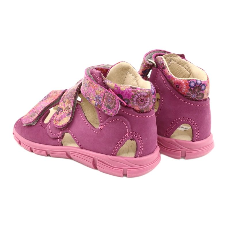 Mazurek Sandalias de cuero altas de chicas 291 rosa 5