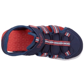 Zapatos para niños Kappa Kyoko, azul marino y naranja 260884K 6744 1