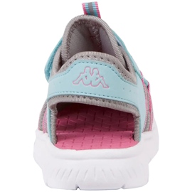 Zapatos para niños Kappa Kyoko azul-gris 260884K 6316 rosado 4