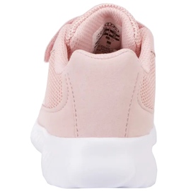 Zapatos infantiles Kappa Cracker Ii K rosa y blanco 260647K 7110 rosado 4