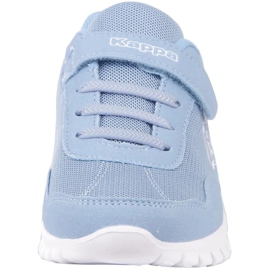 Calzado infantil Kappa Follow K azul y blanco 260604K 6110 4
