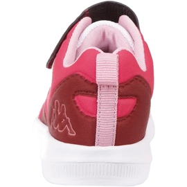 Zapatos para niños Kappa Durban Pr K blanco y rosa 260894PRK 1022 rosado 5