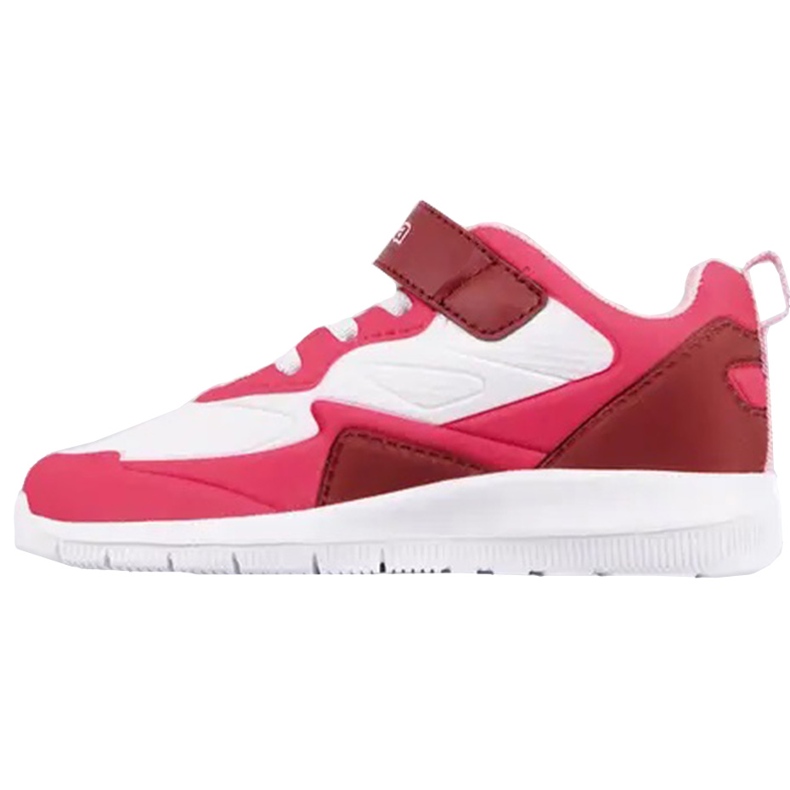 Zapatos para niños Kappa Durban Pr K blanco y rosa 260894PRK 1022 1