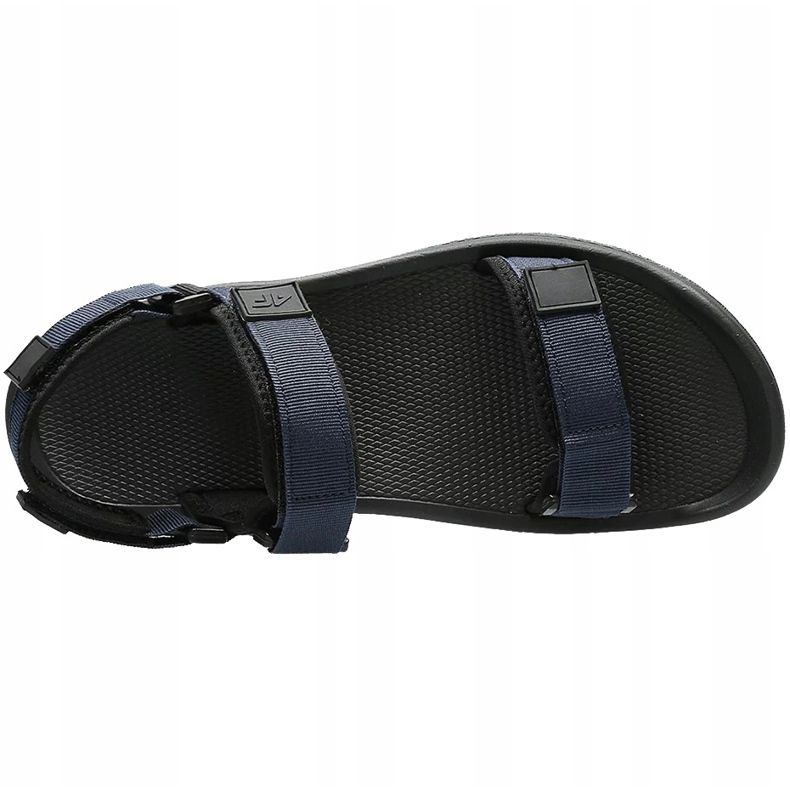 Sandalias de hombre 4F azul marino H4L21 SAM001 31S negro 1