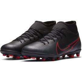 Zapatos de fútbol Nike Mercurial Superfly 7 Club FG / MG Jr AT8150 060 negro negro 3