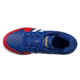 Zapatillas Adidas Hoops 2.0 Jr FY7016 azul marino azul 4