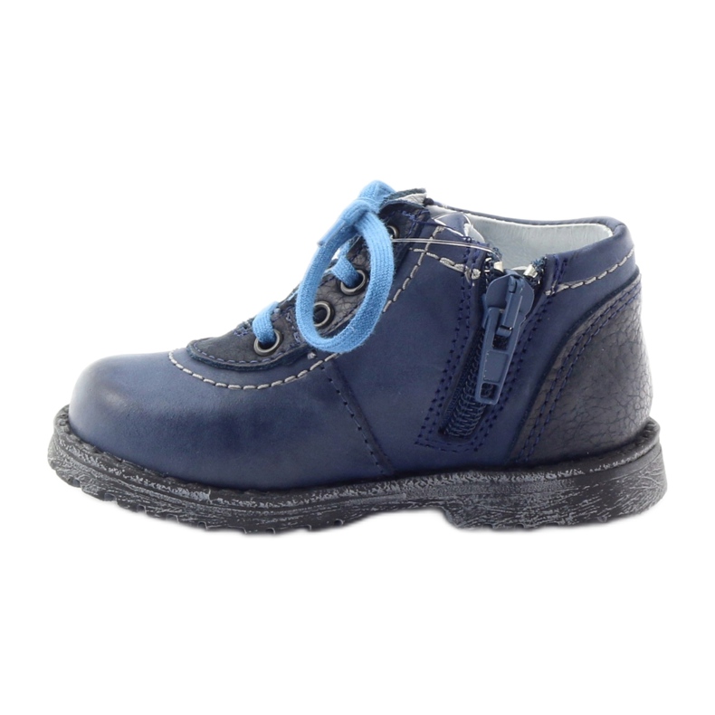 Botas de piel niño 1456 azul marino RenBut 2