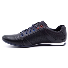 Lemar Zapato piel hombre 882 grano azul marino oscuro 1