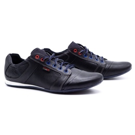 Lemar Zapato piel hombre 882 grano azul marino oscuro 2