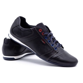 Lemar Zapato piel hombre 882 grano azul marino oscuro 4