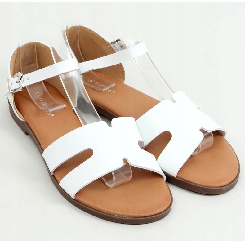 Sandalias blancas para mujer 7823 Blanco 1