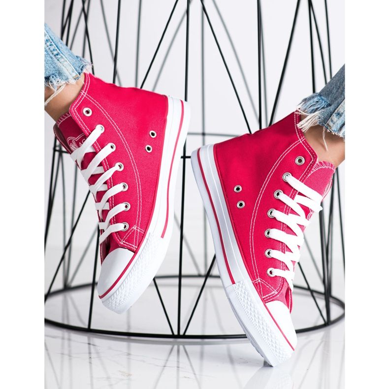Zapatillas New Age High rosa 2