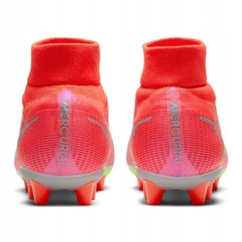 Zapatillas de fútbol Nike Superfly 8 Pro Ag M CV1130-600 coral rojo 5