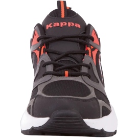 Zapatos Kappa Yero negro-gris-coral 243003 1129 rojo 4