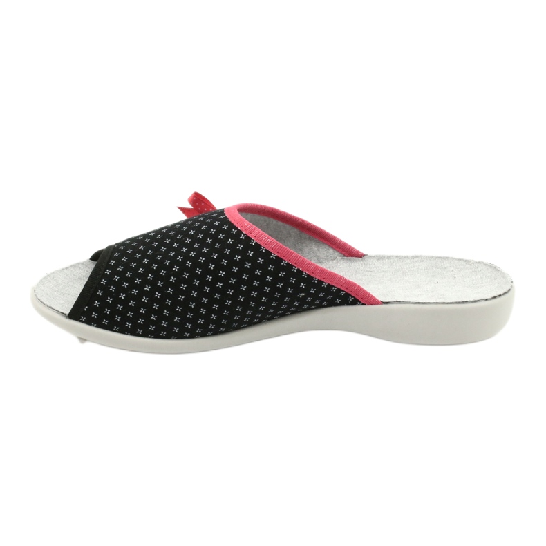 Zapatos de mujer befado pu 254D109 Viki negro rojo 2
