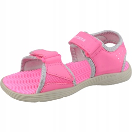 Sandalias New Balance Sandal K K2004GRP rosado gris 1