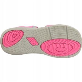 Sandalias New Balance Sandal K K2004GRP rosado gris 3