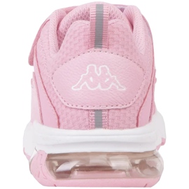 Zapatos infantiles Kappa Yaka K rosa y blanco 260890K 2410 rosado 5