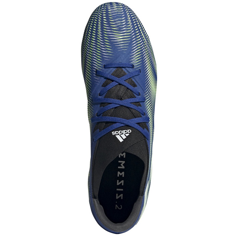 Botas de fútbol adidas Nemeziz.2 Fg azul FW7412 1