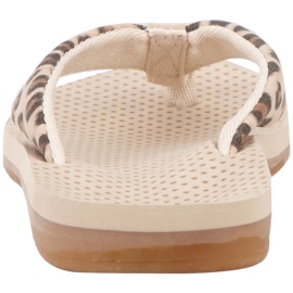Pantuflas de mujer Kappa Fayola beige 242980 4150 marrón 5