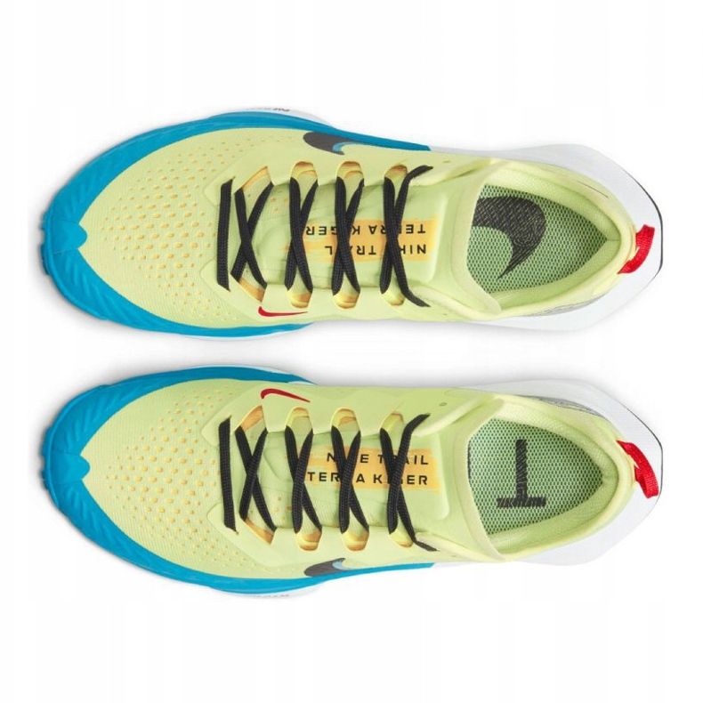 Zapatillas Nike Air Zoom Terra Kiger 7 W CW6066-300 azul verde 2