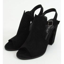 Sandalias negras de tacón 2B7L6897-3 Black negro 3