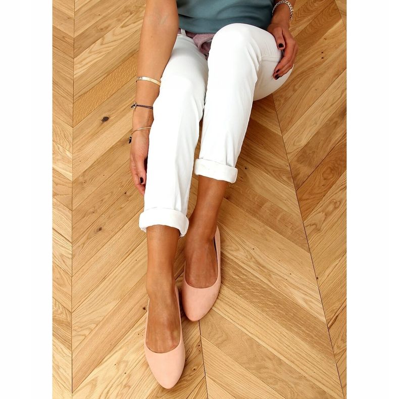 Bailarinas lisas ante rosa CC212P Rosa 1