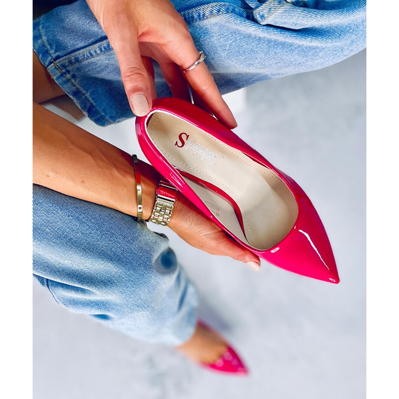 Tacones altos mujer fucsia NF-50P Fucsia rosa 1