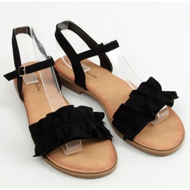 Sandalias de mujer negras WL1635 Black negro 3