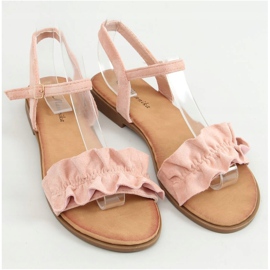 Sandalias de mujer rosa WL1635 Nude rosado 3