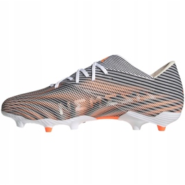 Botas de fútbol adidas Nemeziz.2 Fg M FW7341 blanco gris 2