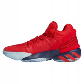 Zapatilla de baloncesto adidas DON Issue # 2 M FX6519 multicolor rojo 1