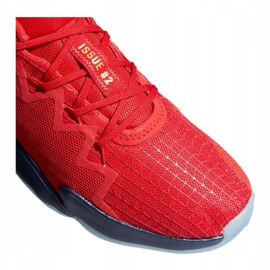 Zapatilla de baloncesto adidas DON Issue # 2 M FX6519 multicolor rojo 3