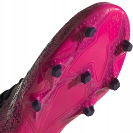 Botas de fútbol adidas Predator Freak.3 Fg M FW7514 negro, negro, rosa rosado 3