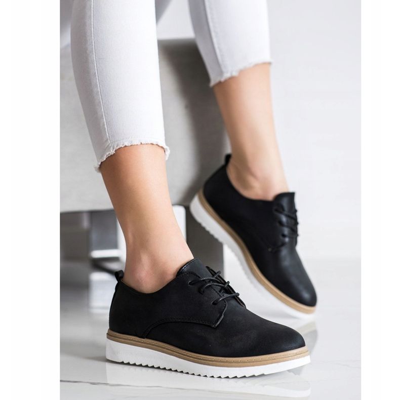 SHELOVET Zapatos casuales negros 1