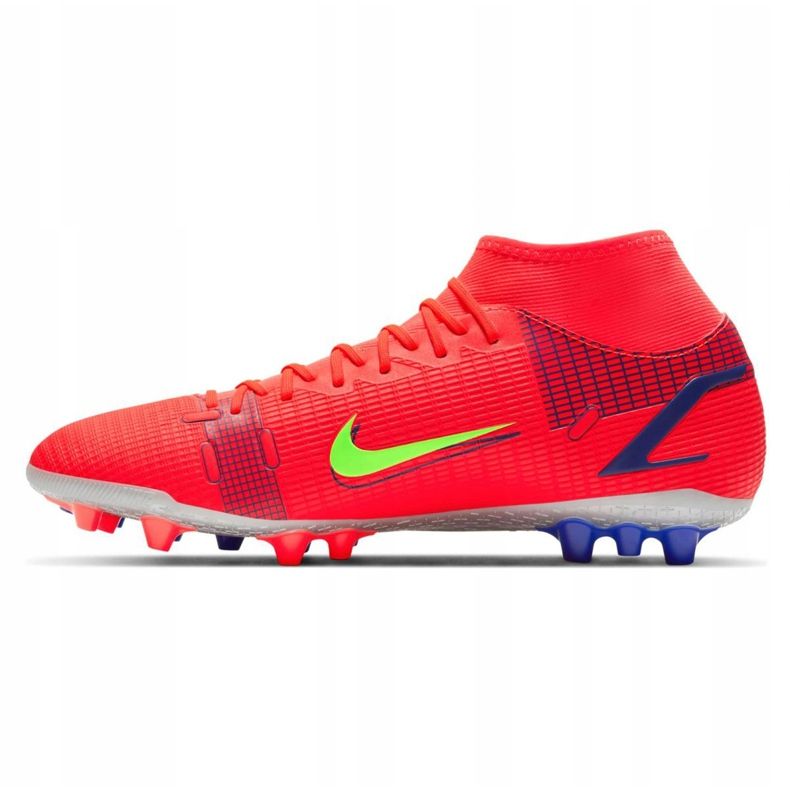 Zapatillas de fútbol Nike Superfly 8 Academy Ag M CV0842-600 multicolor rojo 1