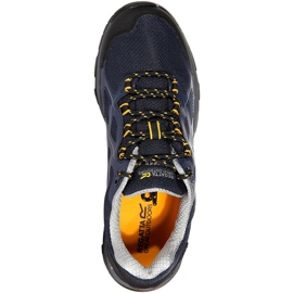 Zapatillas Regatta Kota Low M RMF489 21 negro azul marino naranja 1