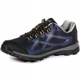 Zapatillas Regatta Kota Low M RMF489 21 negro azul marino naranja 2