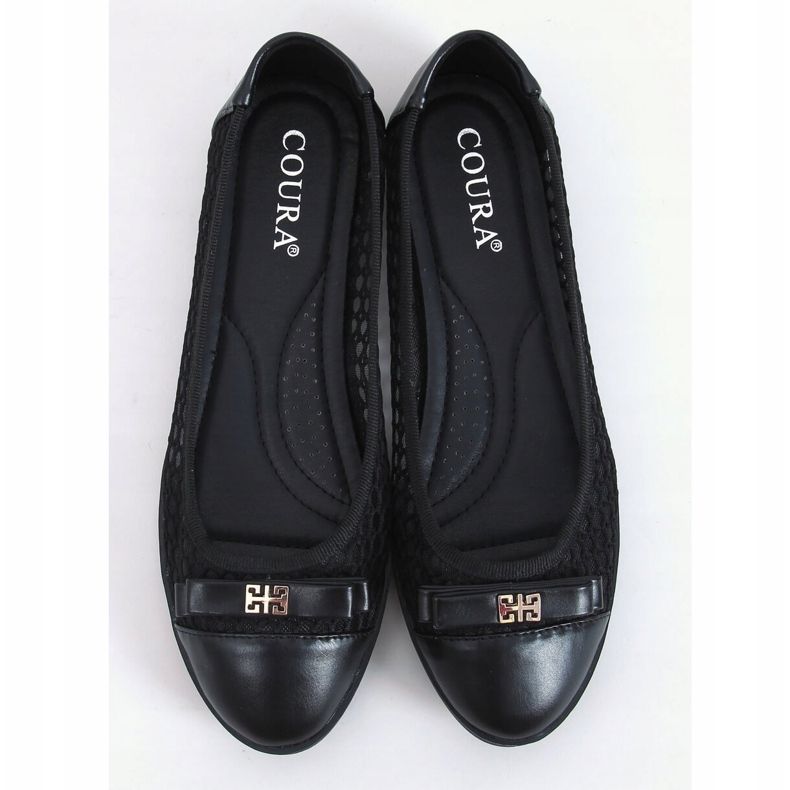 Bailarinas caladas negras 1378 Black negro 1 Bailarinas caladas negras 1378 Black negro 1