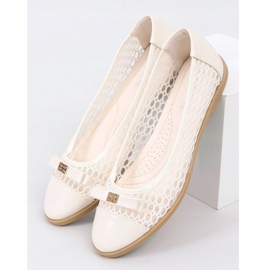 Bailarinas caladas beige 1378 Beige 1
