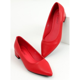 Zapatos de salón tacones altos, rojo liso CL70Q Rojo 3