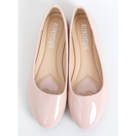 Bailarinas charol beige-rosa 9988-60 Nude rosado 1