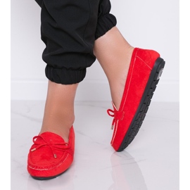 Mocasines rojos con lazo Deonte 3
