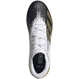 Botas de fútbol adidas Predator 20.3 L Fg M FW9197 dorado 1