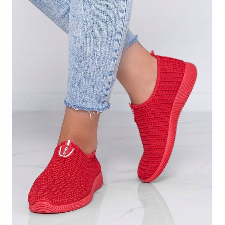 Zapatillas deportivas rojas "Do it" rojo 1 Zapatillas deportivas rojas "Do it" rojo 1