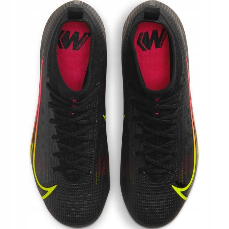Zapatos de fútbol Nike Mercurial Superfly 8 Pro Fg Jr CV0804090 multicolor negro 1