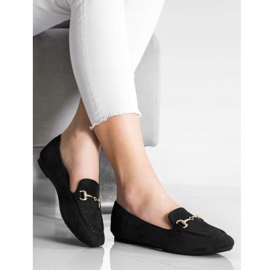 Mocasines VINCEZA Glitter negro 3